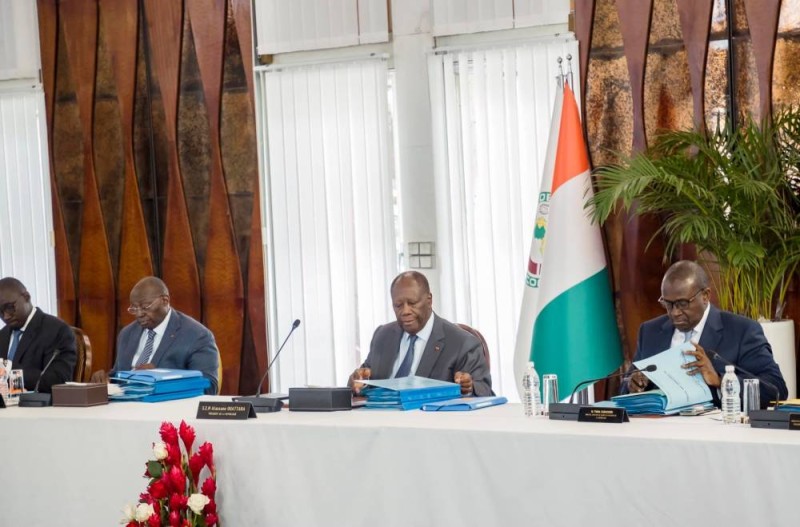 Le Président Alassane Ouattara