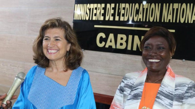 La ministre Mariatou Koné et la Dga de l'Unesco