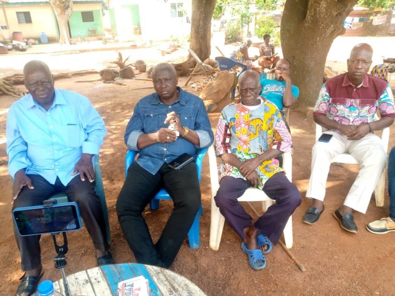 La chefferie du quartier Kakoukro du village de Nanan. (Ph: Dr)