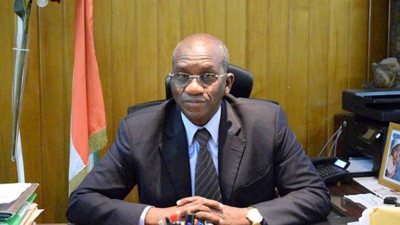 Le Colonel-major Mamadou Sangaré, Dg de la Sodefor
