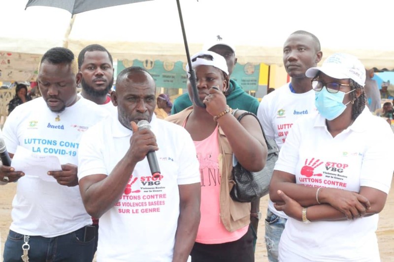 Hamed Diawara, président de l'amicale des fils et filles de Macaci (Photo Bavane)