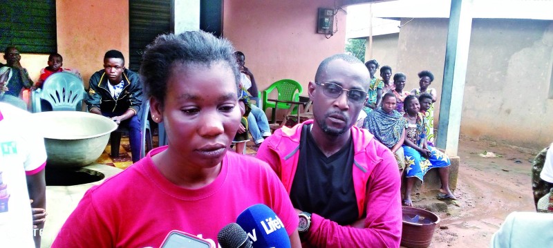 Dame Kouakou Amoin est inconsolable. Elle a perdu son fils de 3 ans.