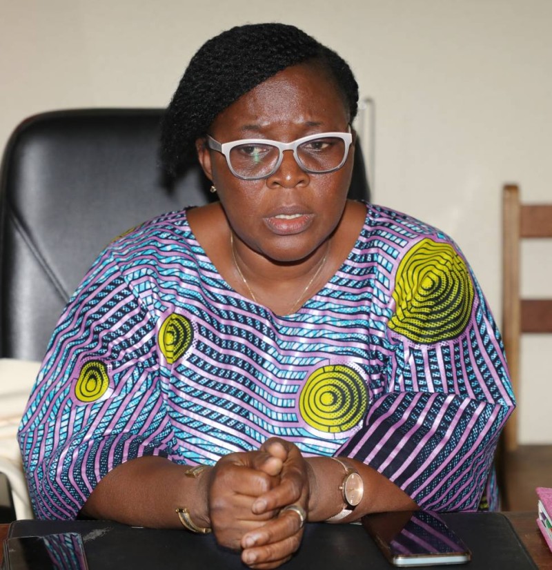 Le proviseur du Lycée moderne Nangui Abrogoua II d'adjamé Massayougou Marie Chantal Hro, Julien Monsan
