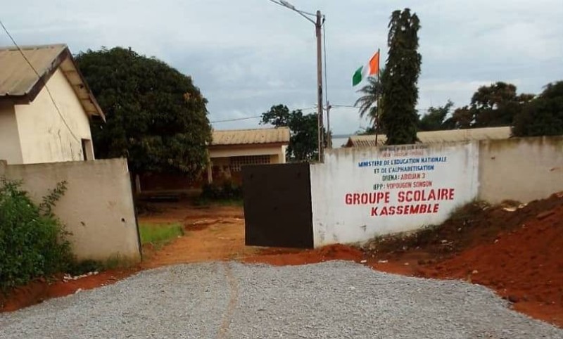 Le Groupe scolaire de Songon Kassemblé