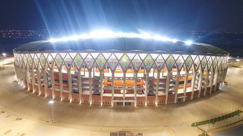 Une vue du stade d'Ebimpé. (Ph: Dr)