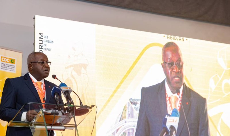 Le Directeur de la Caisse de dépôt et de consignation de Côte d’Ivoire Lassina Fofana