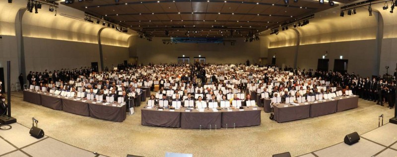 Photo de groupe session principale