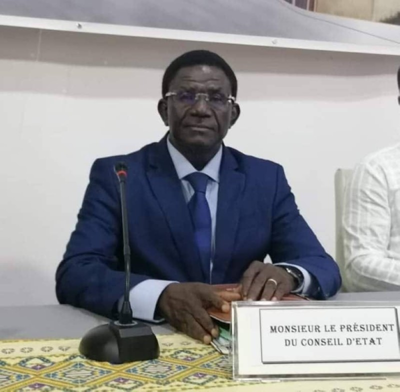 Patrice Yao Kouakou, le président du Conseil d’État. (Ph: Dr)