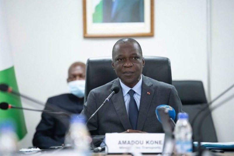 Le ministre Amadou Koné