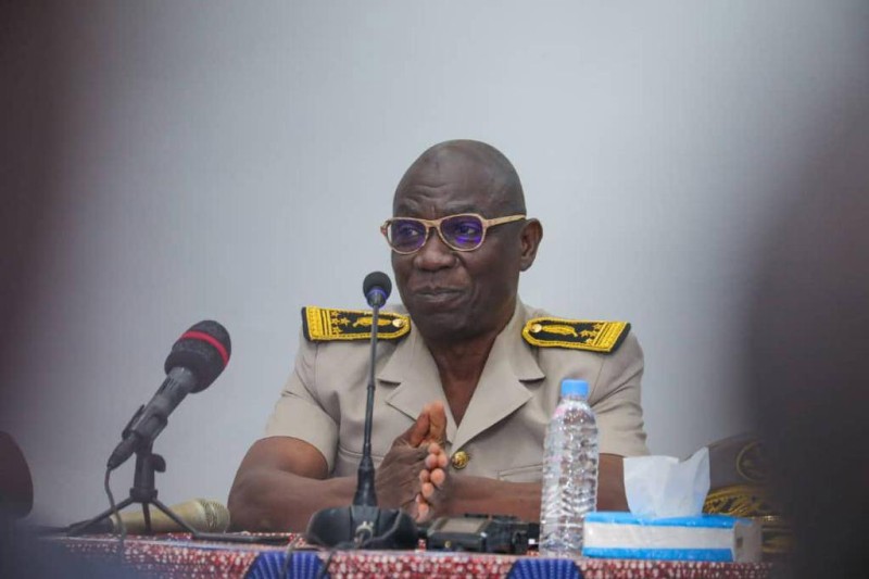 Le préfet de la région de la Bagoué, Préfet du département de Boundiali, Kouadio Assoumou