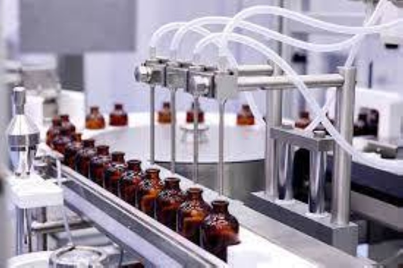 Une usine de production de médicaments (DR)