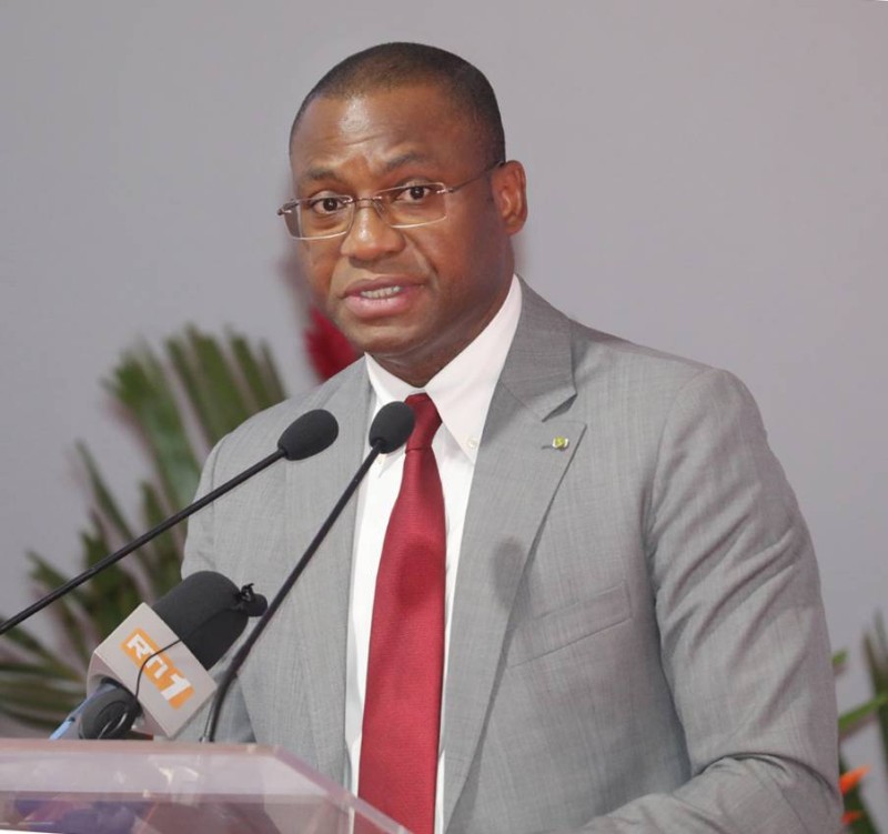 Le ministre Sidi Touré a lu l'intégralité des recommandations, au nom des ministres impliqués dans l'organisation. (JULIEN MONSAN)