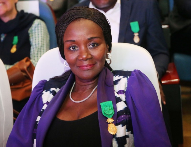 Habiba Dembélé, directrice de l'information de la RTI