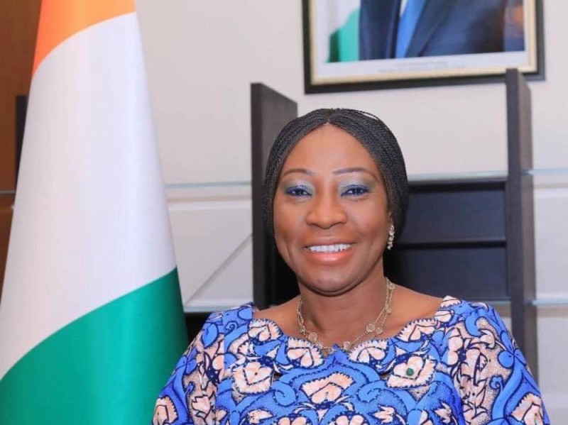 Kandia Camara Kamissoko élue présidente du Sénat de Côte d'Ivoire