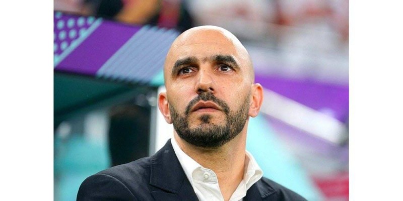 Entraineur du Maroc Walid Regragui