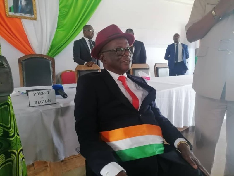 Le président du conseil régional du Gôh, Djédjé Bagnon Joachim.