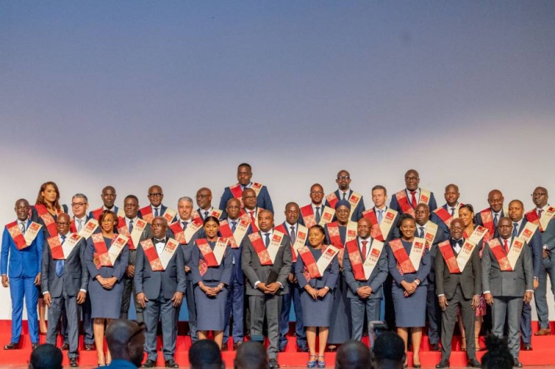 Les impétrants heureux de recevoir leurs certificats. (Ph: Dr)