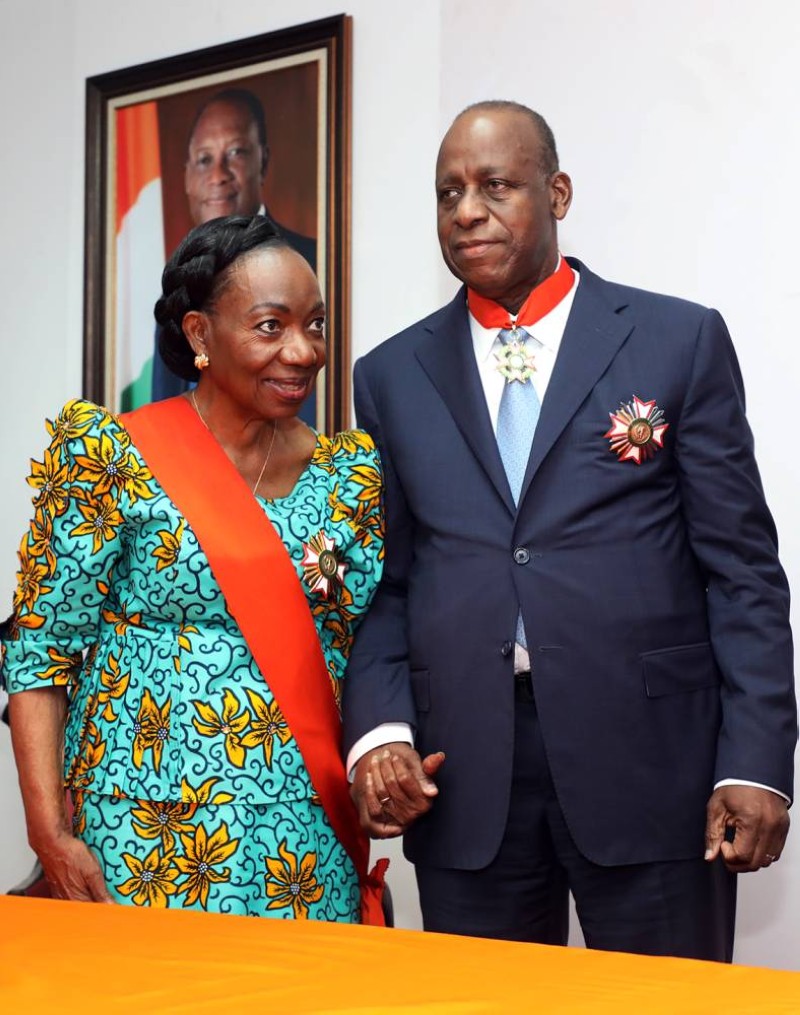 La Grande chancelière honoraire, Henriette Dagri Diabaté, s'est félicitée du choix d'Ally Coulibaly pour lui succéder à la tête de l'institution.