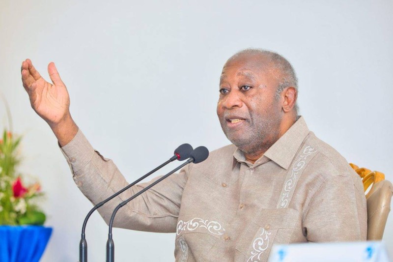 Laurent Gbagbo, président du PPA-CI(DR)