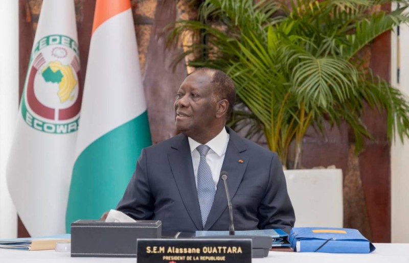 Le Président Alassane Ouattara