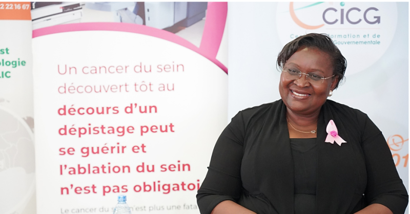 La directrice du Centre national d’Oncologie médicale et de Radiothérapie Alassane Ouattara (CNRAO), Professeur Judith Didi-Kouko Coulibaly
