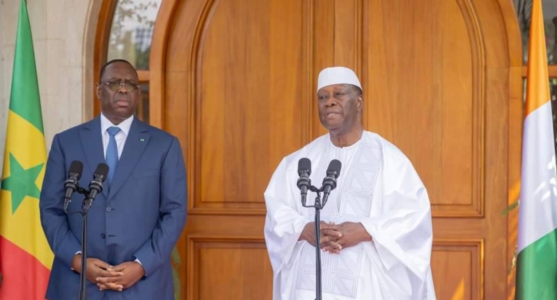 Le président sénégalais à Abidjan depuis ce samedi pour une visite d'amitié et de travail