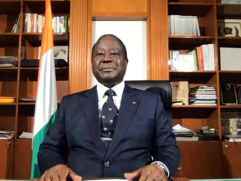 Henri Konan Bédié. (DR)