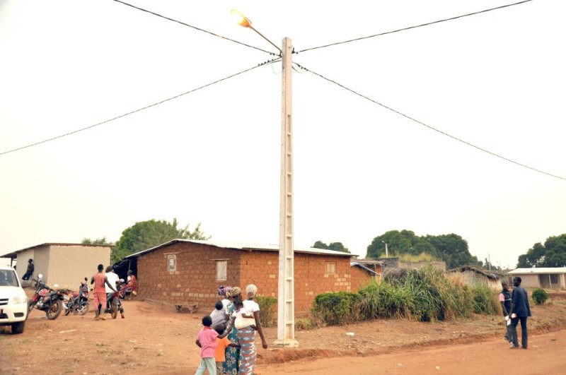 Électrification rurale. (Ph: Dr) 