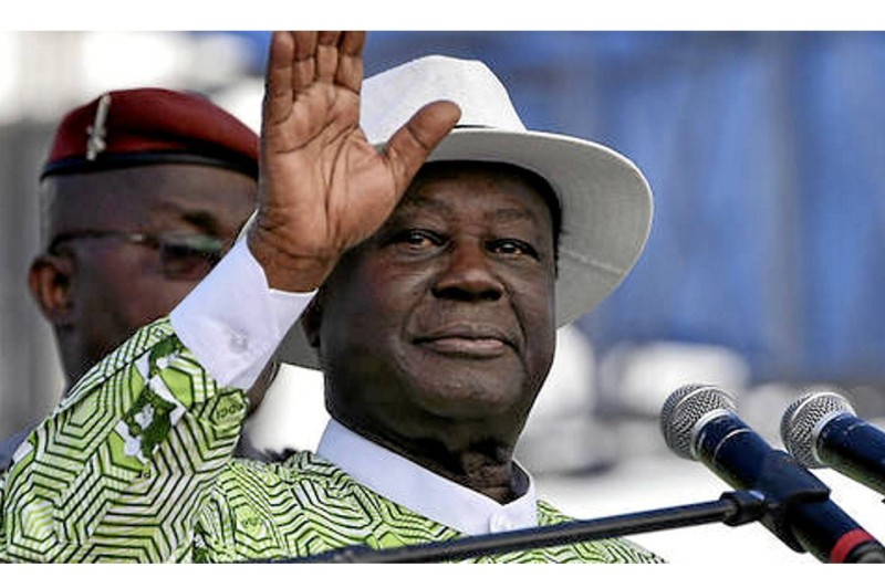 Le président Henri Konan Bédié. (DR)