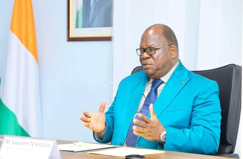 Le Ministre des'Eaux et Forêts de Côte d’Ivoire, Laurent Tchagba