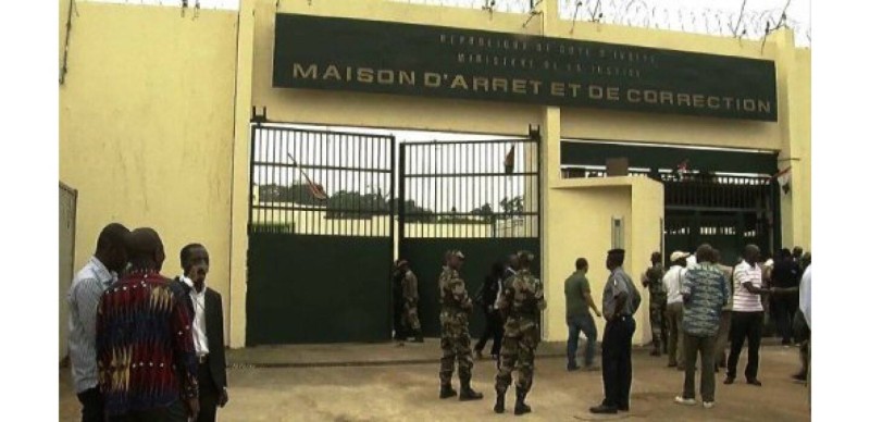 L'entrée principale de la Maca devenue aujourd'hui le Pôle pénitentiaire d'Abidjan (Ppa), située à Yopougon. (Ph: Dr)
