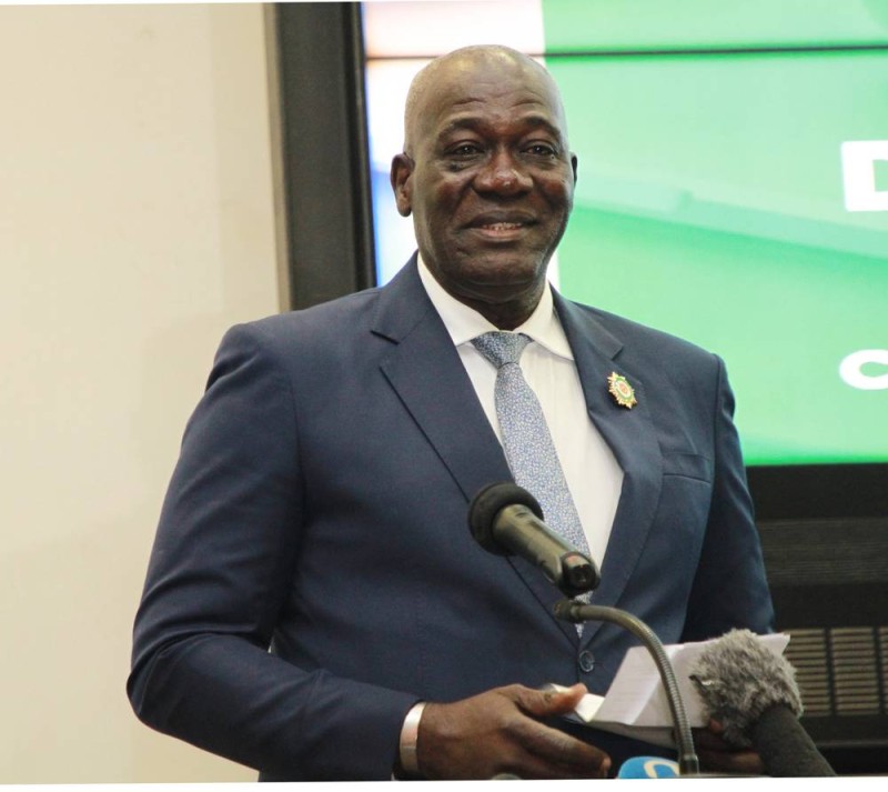Soumahoro Farikou , président de la fédération nationale des acteurs de commerce de Côte d'ivoire(Fenacci).