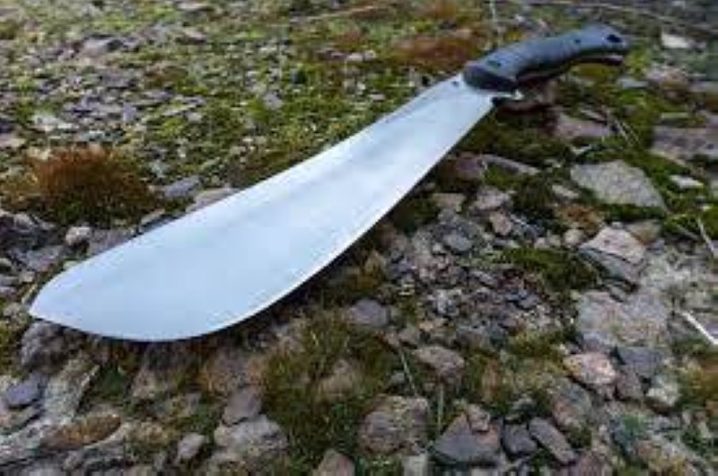Une machette. (Ph: Dr)