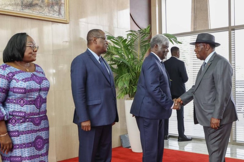 Le Chef de l'Etat, Alassane Ouattara, a quitté la Côte d'Ivoire pour la France ce 3 novembre 2023. (Ph: Dr)