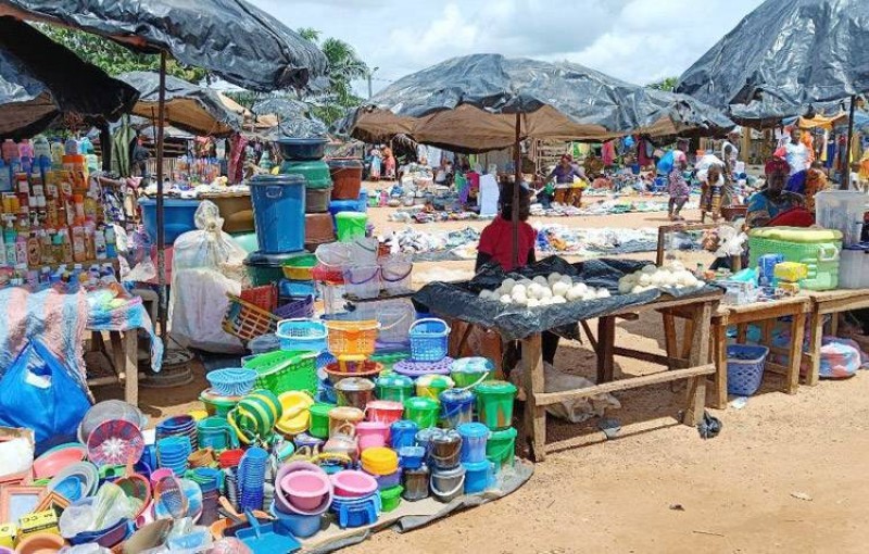 Le marché de Dougroupalégnoa a repris. (Ph: Dr)