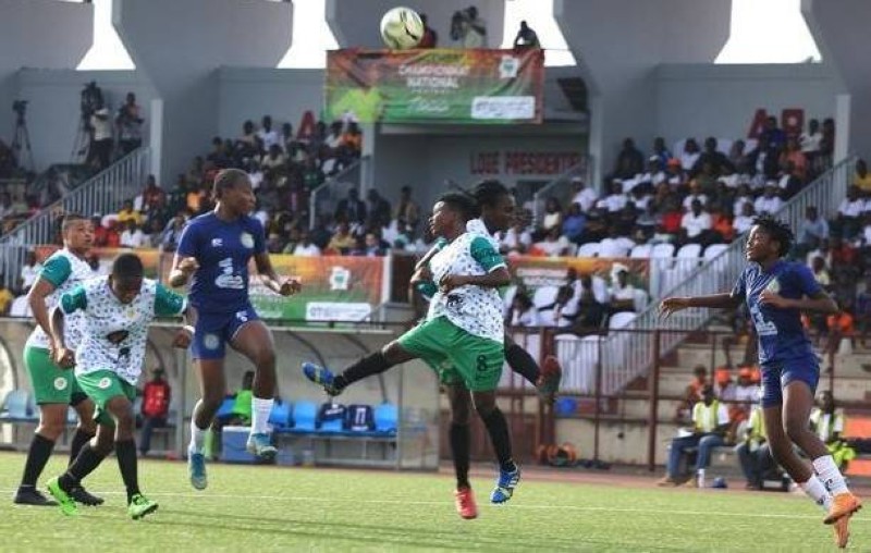 Les filles de l'Atletico seront en attraction ce dimanche à Korhogo. (Ph: Dr)