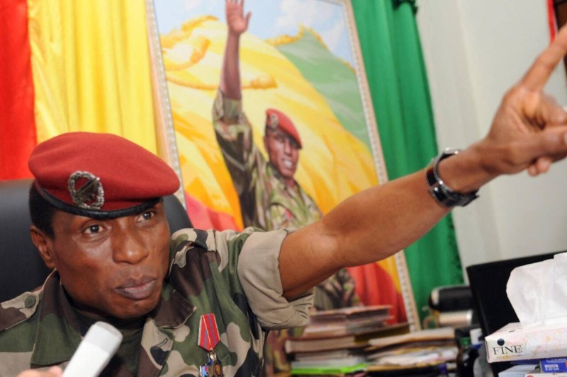 Le Capitaine Moussa Dadis Camara. (Ph: Dr)