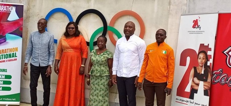 Lancement officiel du marathon international du District autonome d'Abidjan. (Ph: Dr)