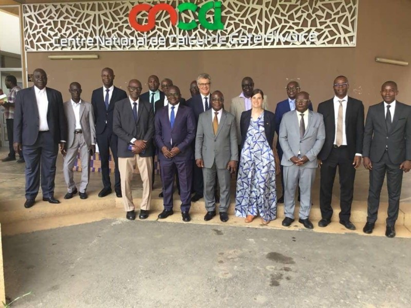 Les participants au séminaire de Bingerville. (DR)