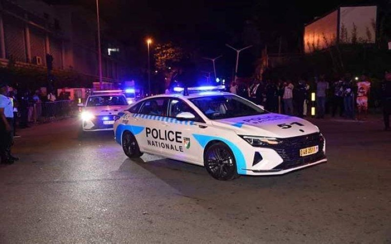 Une vue d'un véhicule de la police nationale. (Dr)