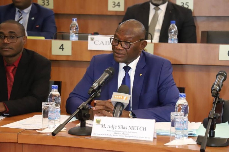 Le ministre Adjé Silas Metch (DR)