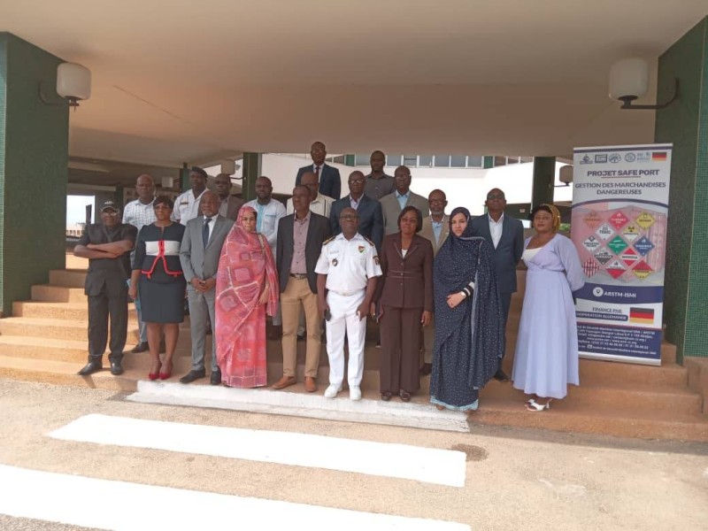 Les participants à la formation proviennent de différentes administrations portuaires d’Afrique de l’Ouest et du Centre. ( DR)