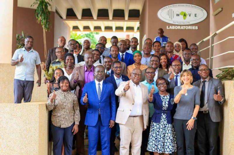 Les participants à l’atelier immortalisant cette journée de formation. (Dr)