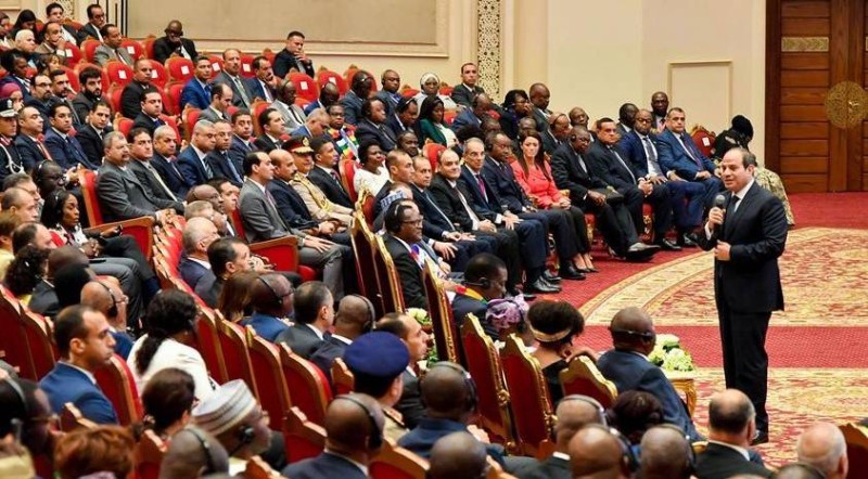 Le Président de la République Arabe d’Égypte, Al Sisi