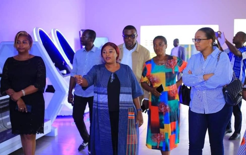 Visite la Dg des Loisirs Isabelle Anoh