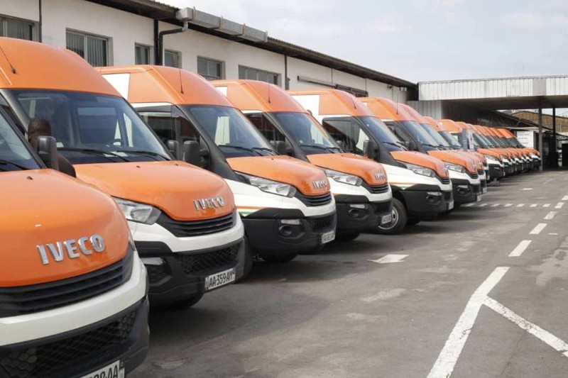 De nouveaux minibus à la disposition des transporteurs. (Ph: Dr)