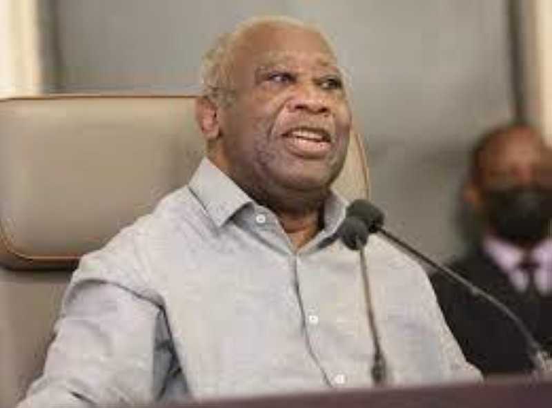 Le Président Laurent Gbagbo, président du PPA CI. (DR)