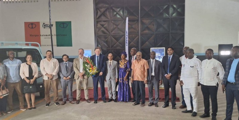 ’ambassadeur de l’Inde en Côte d’Ivoire, Dr Rajesh Ranjan a salué le dynamisme de la coopération entre son pays et la Côte d’Ivoire dans le domaine industriel.