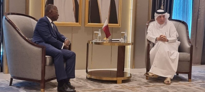 Léon Adom Kacou a conduit une délégation au Qatar pour s'inspirer de l'expérience de ce pays en matière d'organisation de grands événements. (Ph: Dr)