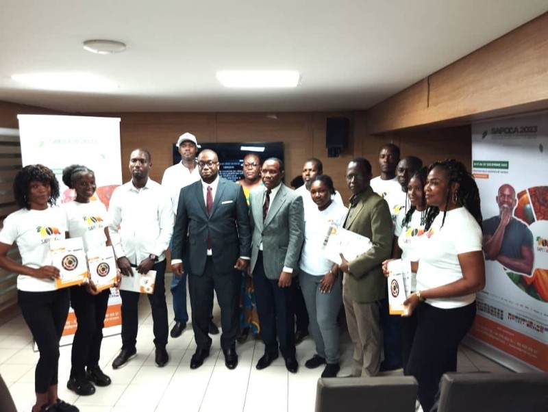Photo de famille des organisateurs du Sapcca. (DR)